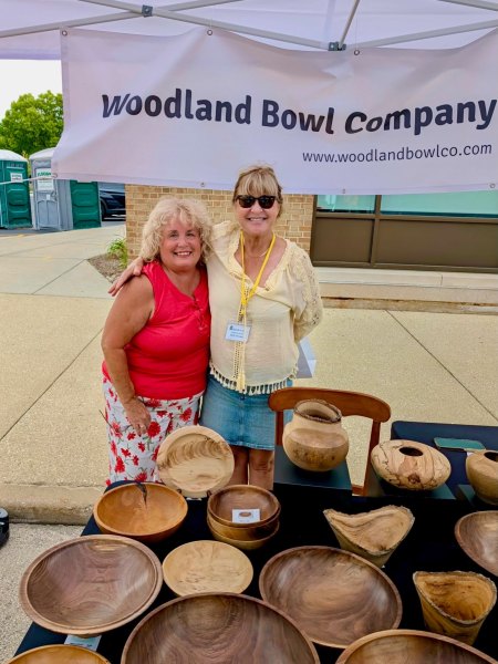 A GREAT friend visiting me at the West End Arts Festival in La Grange IL